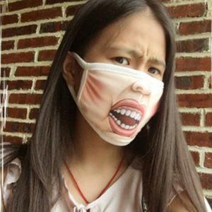 Screaming Face Washable face mask